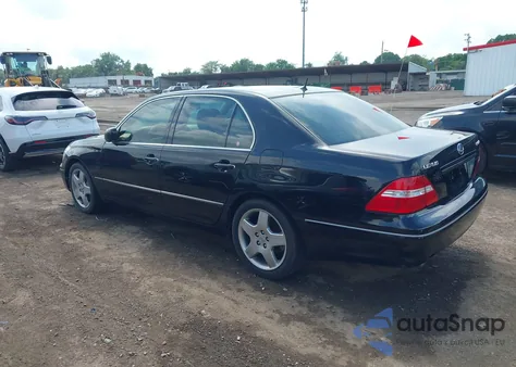 2005 Lexus Ls 430 from USA, damaged, VIN JTHBN36F555022298